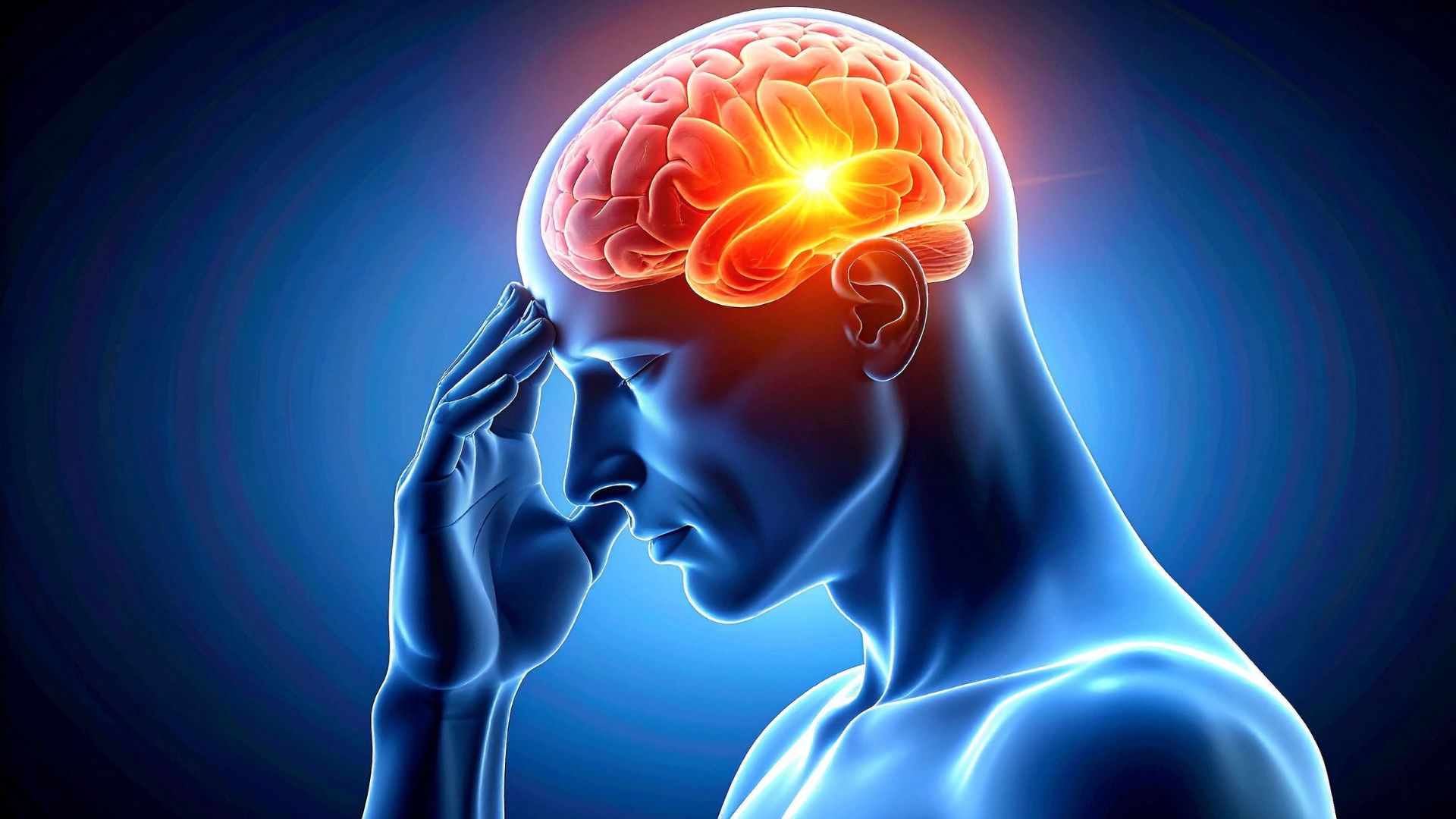 Đau đầu kéo dài là một triệu chứng thường đi kèm do thiếu máu não