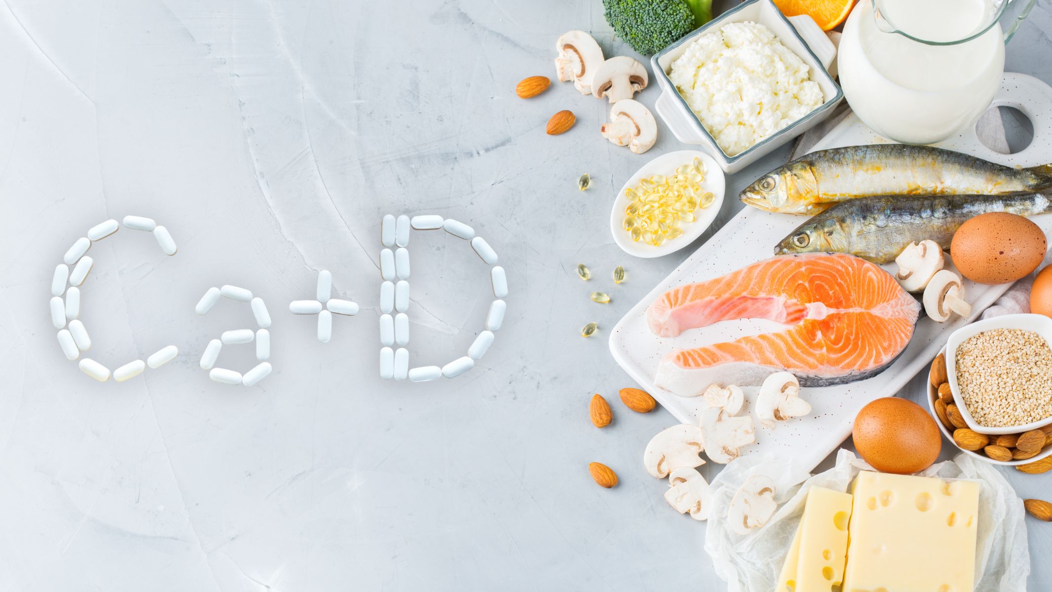 Thực phẩm giàu vitamin D và canxi: Bí quyết duy trì xương chắc khỏe - Trung  tâm Tiêm chủng Long Châu