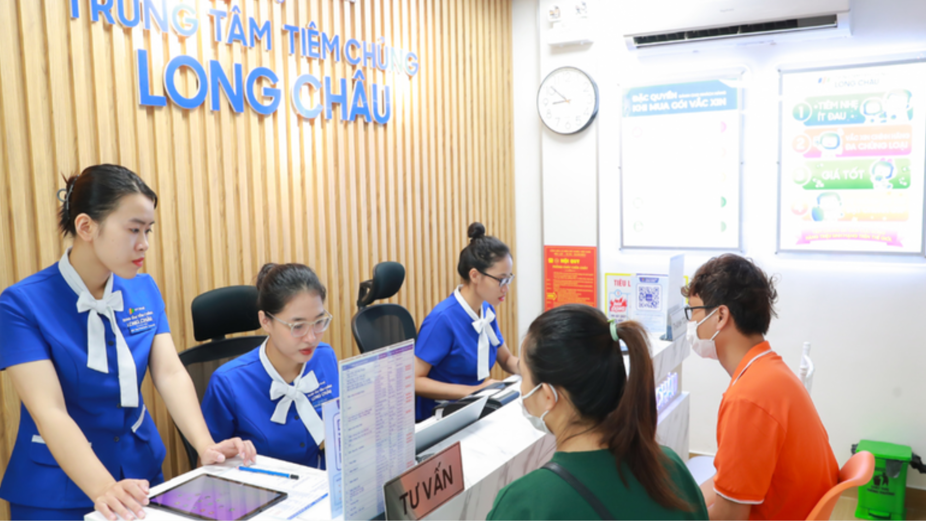 Hệ thống Trung tâm Tiêm chủng Long Châu có cơ sở trải dài khắp cả nước