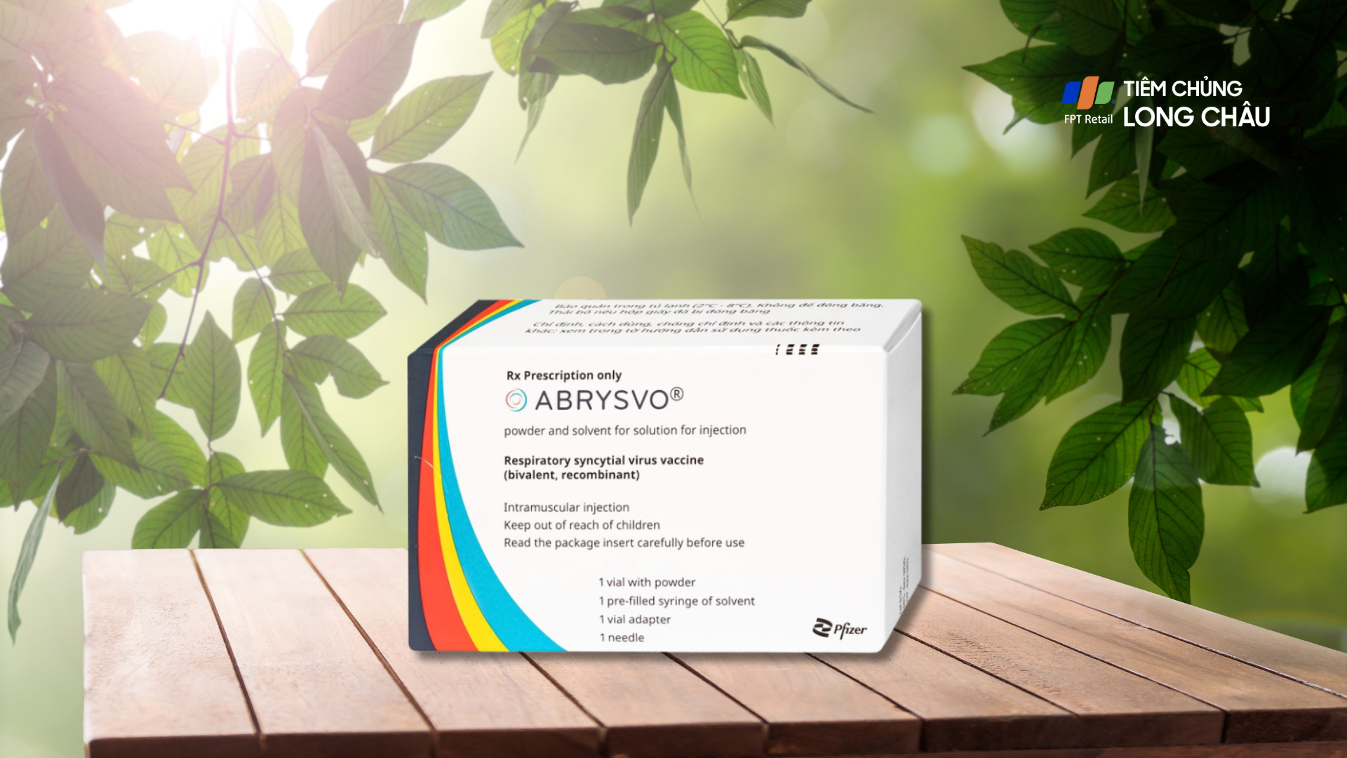 Trung tâm Tiêm chủng Long Châu hiện cung cấp vắc xin RSV chất lượng, trong đó có vắc xin Abrysvo