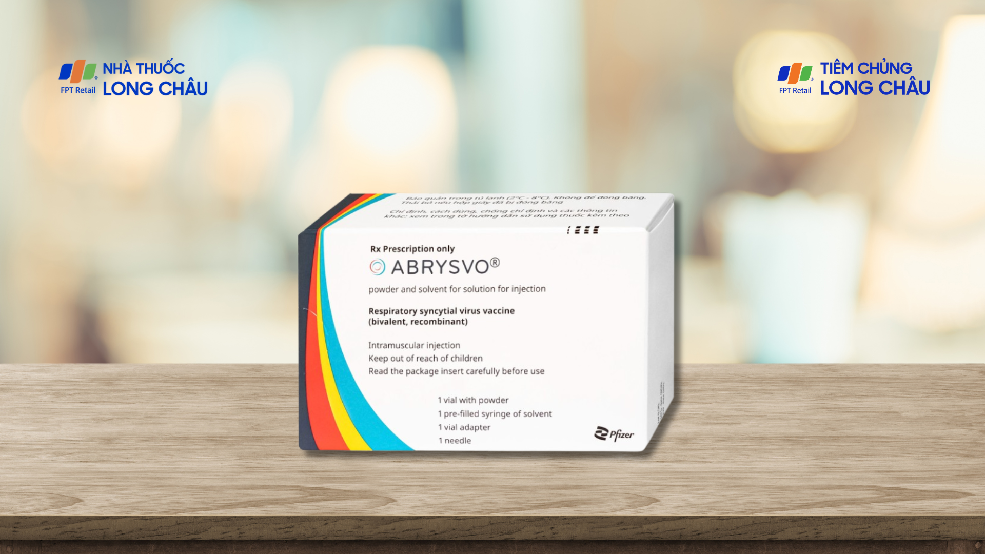 Trung tâm Tiêm chủng Long Châu chuyên cung cấp dịch vụ tiêm chủng với nguồn vắc xin đa dạng trong đó có vắc xin Abrysvo