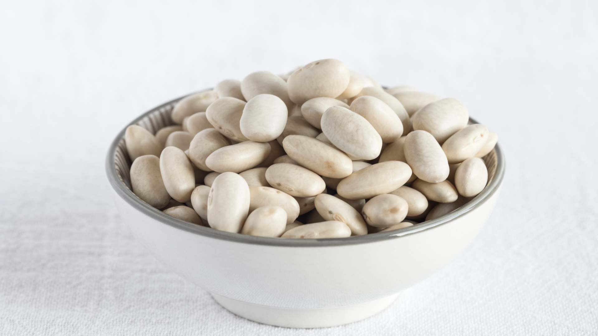 Đậu trắng cung cấp canxi, magie và kali