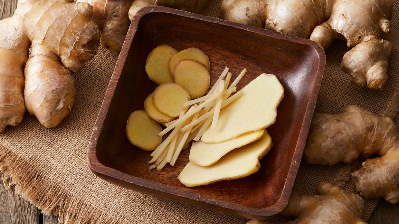 Trà gừng giúp làm dịu đường ruột và hạn chế co thắt tiêu hóa