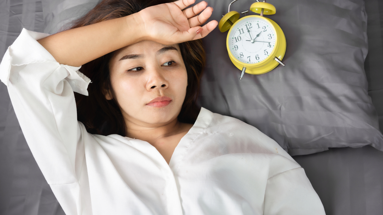 Rối loạn giấc ngủ, ngủ không sâu giấc cũng có thể là dấu hiệu trao đổi chất kém