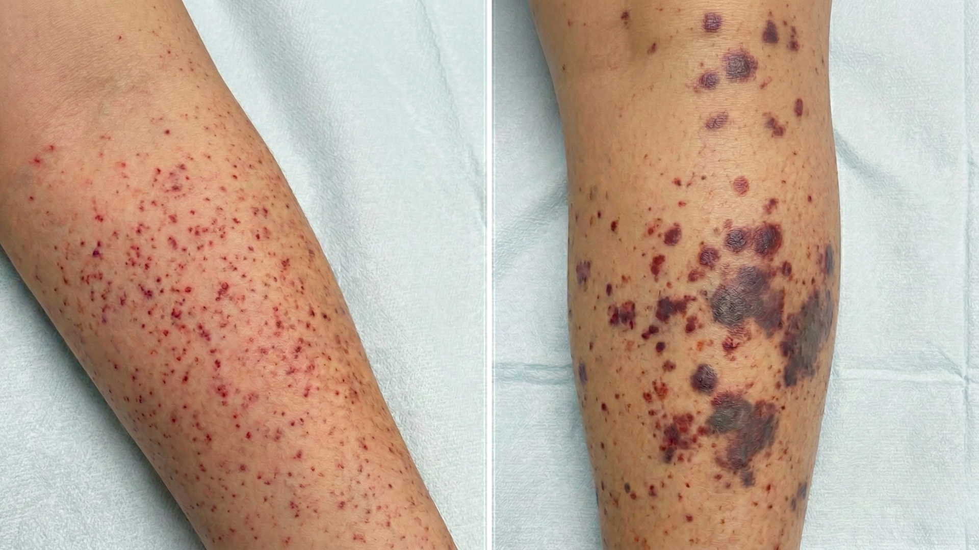 Tử ban não mô cầu là các nốt ban xuất hiện dưới da hình thành do chảy máu mao mạch