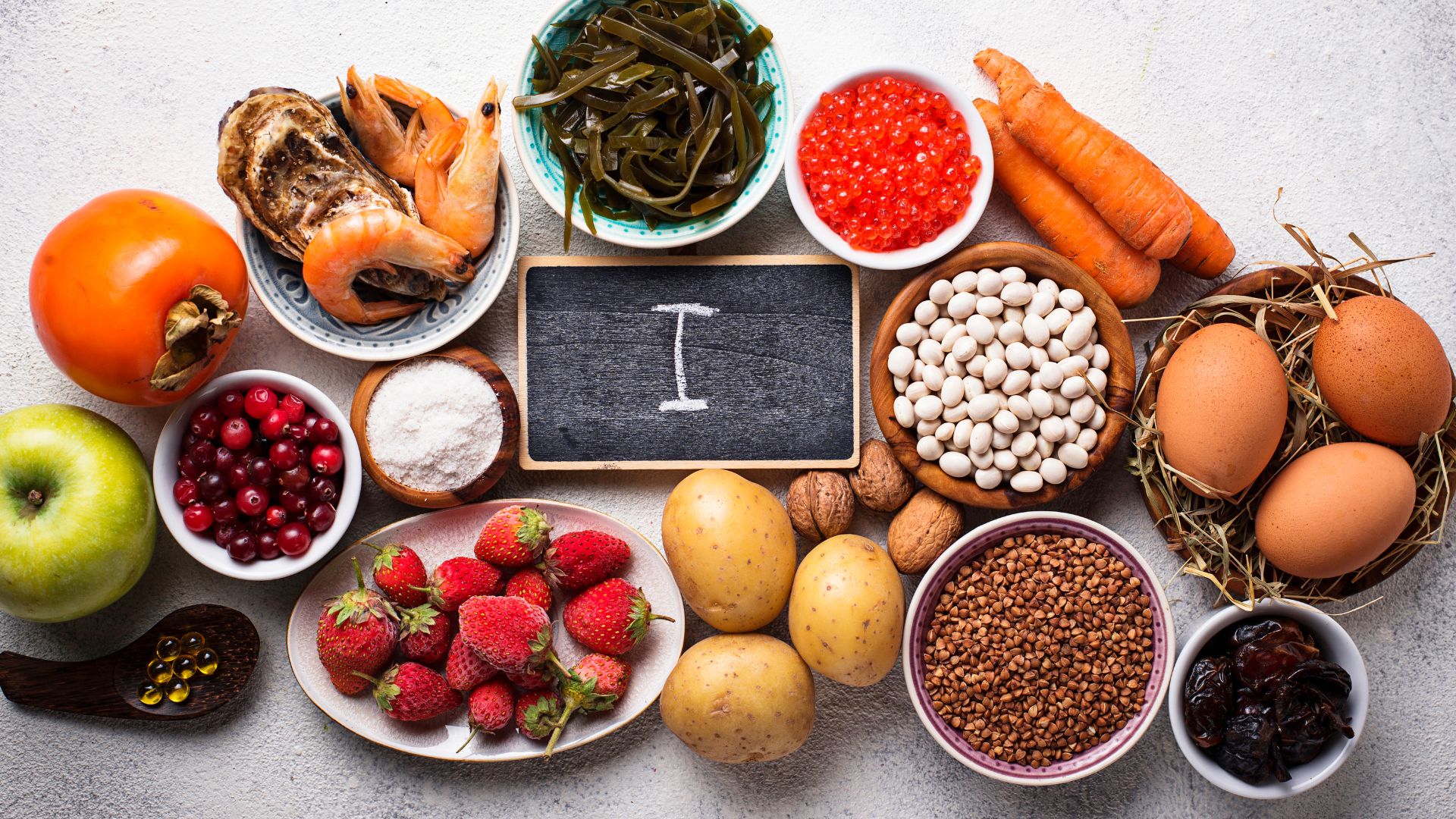 Duy trì chế độ ăn giàu i-ốt là một cách giữ cho tuyến giáp khỏe mạnh