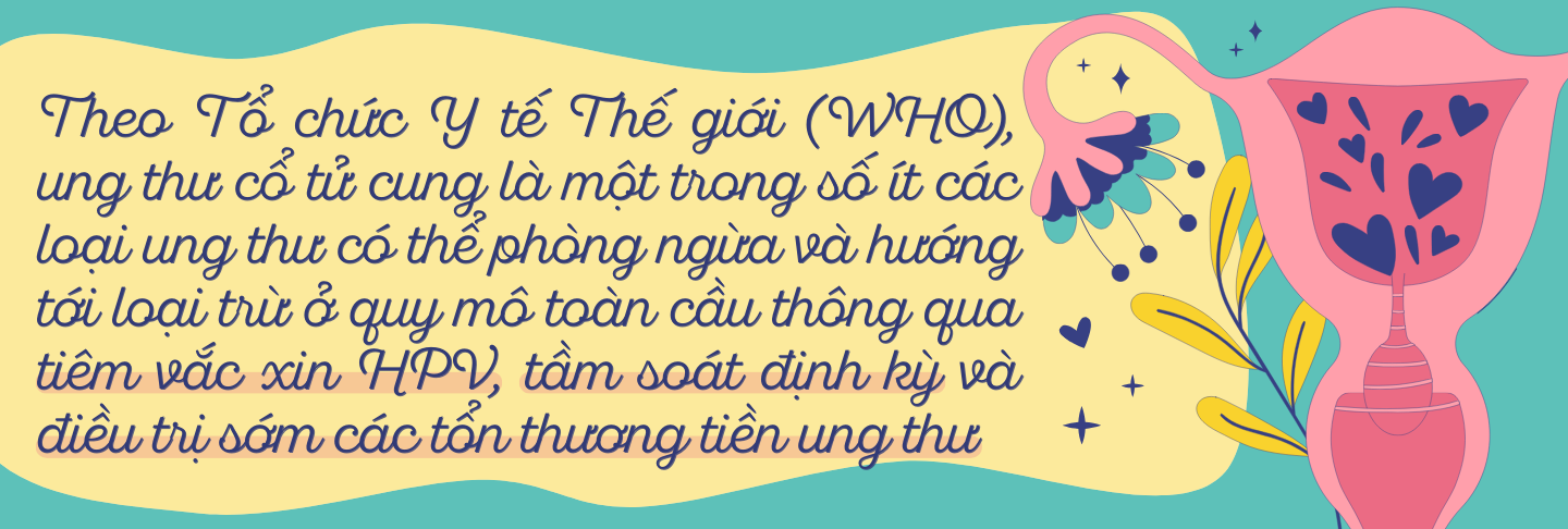 Ung thư cổ tử cung là một trong số ít các loại ung thư có thể phòng ngừa