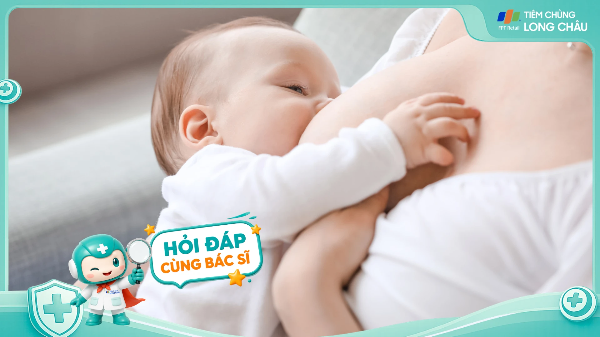 Có nên tiêm vắc xin cho bà mẹ đang cho con bú không?