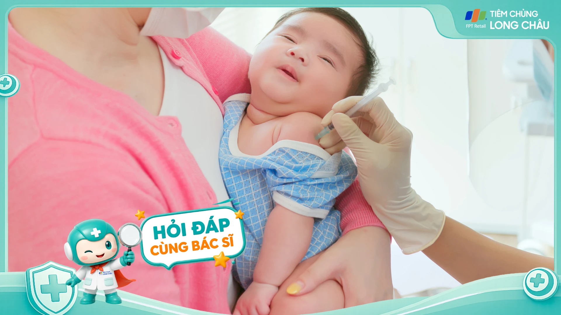 [Hỏi đáp] Trễ lịch tiêm vắc xin 6 trong 1 có cần tiêm lại từ đầu không?
