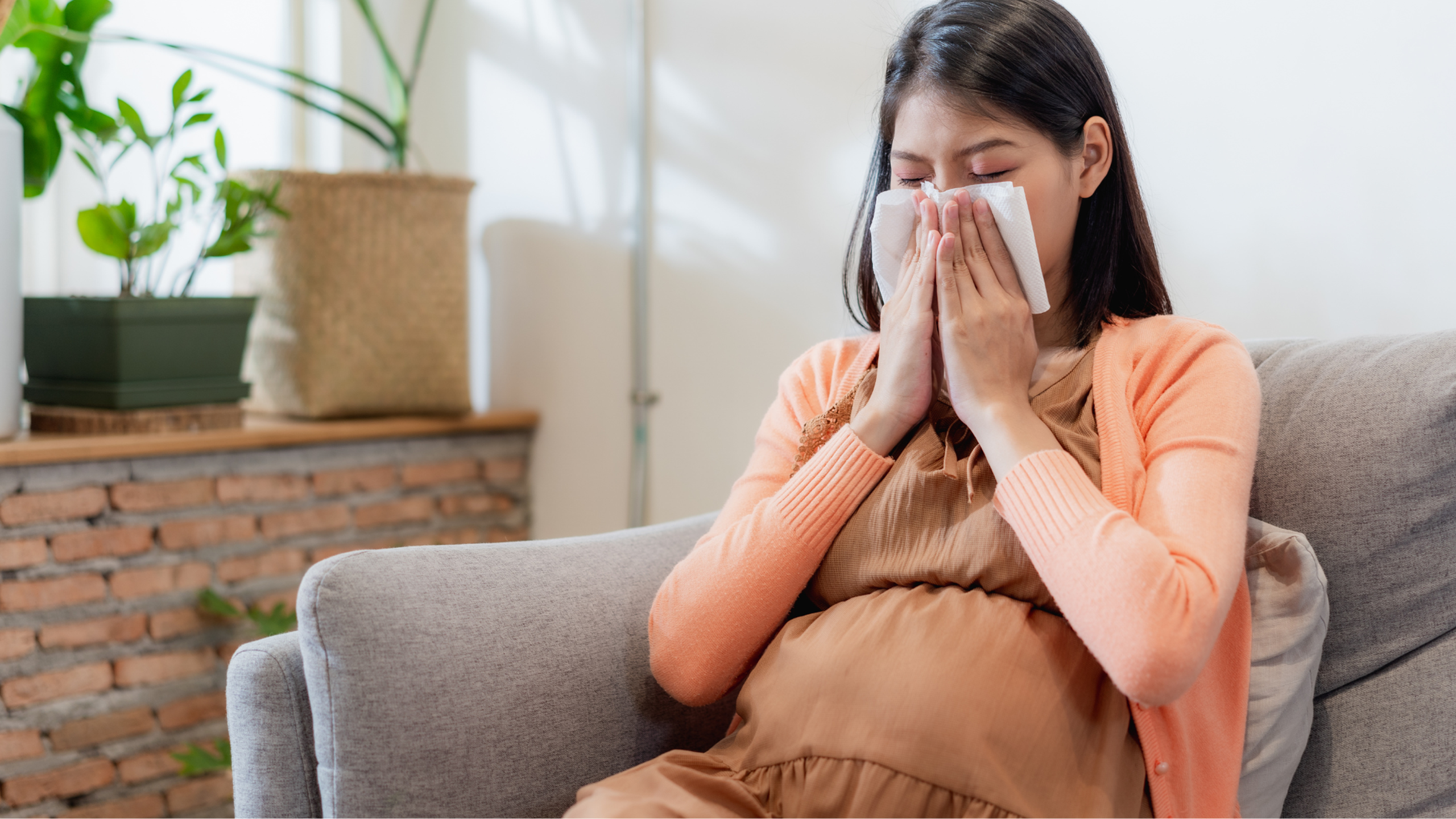Bà bầu bị cảm cúm ở tháng thứ 9 có nguy hiểm không?