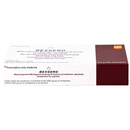 Vắc xin Bexsero 0,5ml phòng não mô cầu nhóm B xuất xứ Ý