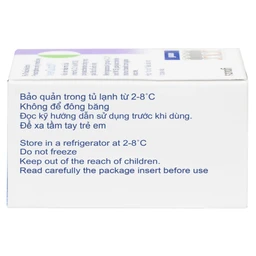 Hộp vắc xin MenQuadfi phòng não mô cầu 4 nhóm huyết thanh A, C, Y, W-135