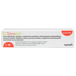 Hộp vắc xin Tetraxim 0,5ml (Pháp)