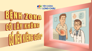 Bệnh zona có lây không và có nên kiêng gió?