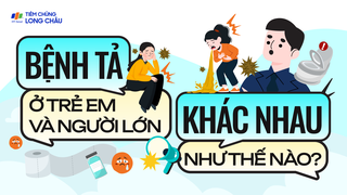 Bệnh tả ở trẻ em và người lớn khác nhau như thế nào?