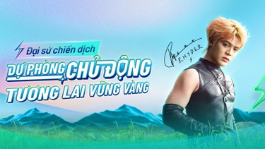  "Hiện tượng âm nhạc" RHYDER lần đầu xuất hiện với một vai trò mới - đại sứ cho một chiến dịch bảo vệ sức khỏe