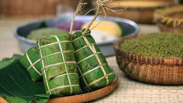 1 khoanh bánh tét bao nhiêu calo? Ăn bánh tét có mập không?