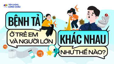 Bệnh tả ở trẻ em và người lớn khác nhau như thế nào?