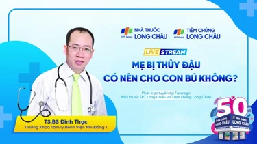 Mẹ bị thủy đậu có nên cho con bú không?
