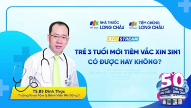 Trẻ 3 tuổi mới tiêm vắc xin sởi, quai bị rubella có được không?