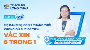 Con mới 2 tháng tuổi liệu có đủ sức để tiêm ngừa không?