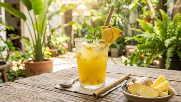 Uống nước dứa với gừng có tác dụng gì? Lợi ích và lưu ý cần biết