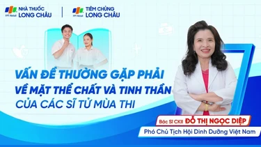 Vấn đề thường gặp về mặt thể chất và tinh thần của các sĩ tử mùa thi