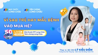 Vì sao trẻ thường dễ mắc bệnh vào mùa hè?