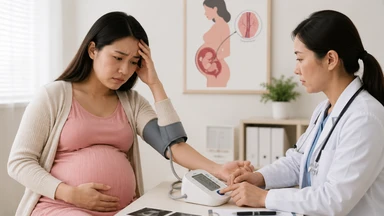 Cao huyết áp ở bà bầu: Triệu chứng, nguyên nhân và cách xử trí