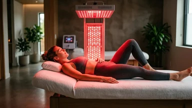 Chiếu đèn hồng ngoại giảm mỡ bụng: Sự thật cần biết