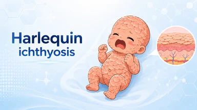 Harlequin ichthyosis là bệnh gì? Triệu chứng và nguyên nhân cần biết