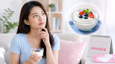 Tới tháng ăn sữa chua được không? Lợi ích và lưu ý cần biết