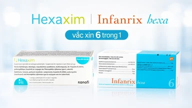 Vì sao nên tiêm vắc xin 6 trong 1 cho trẻ?