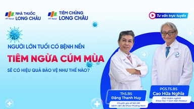 Vì sao người lớn tuổi có bệnh nền nên tiêm vắc xin cúm hằng năm?