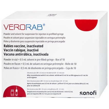 Vắc xin Verorab 0.5ml 1
