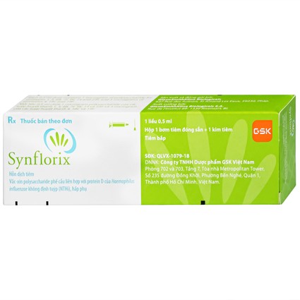 Vắc xin Synflorix Inj 0.5ml 1