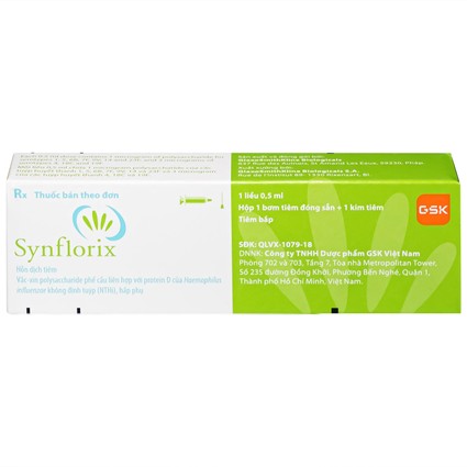 Vắc xin Synflorix Inj 0.5ml 2