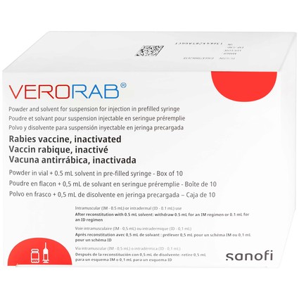 Vắc xin Verorab 0.5ml 1
