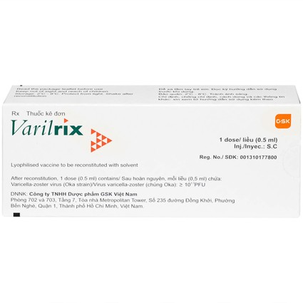 Vắc xin Varilrix 0.5ml 3