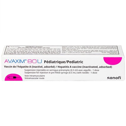 Vắc xin Avaxim 80u pediatric 2