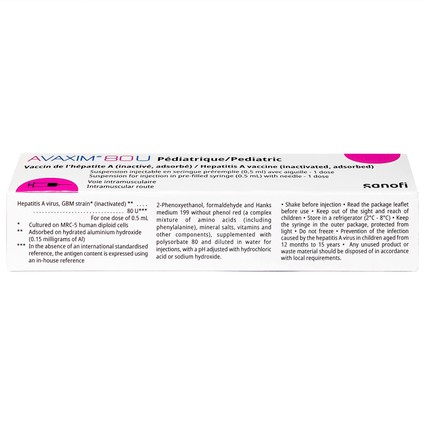 Vắc xin Avaxim 80u pediatric 3