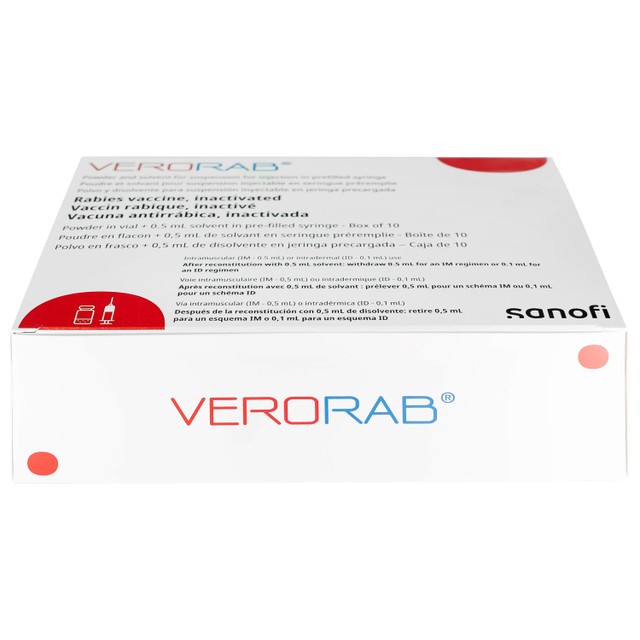 Vắc xin Verorab 0.5ml 5