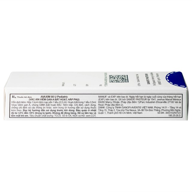 Vắc xin Avaxim 80u pediatric 6