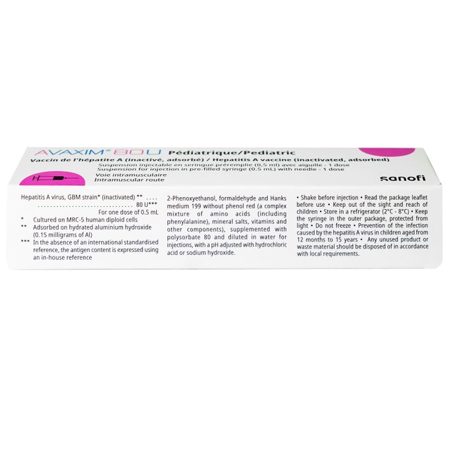 Vắc xin Avaxim 80u pediatric 4