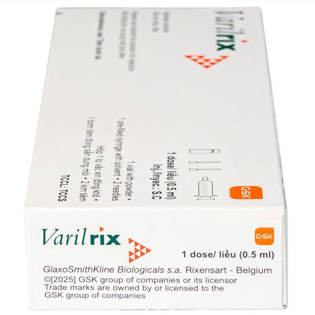 Vắc xin Varilrix 0.5ml 6