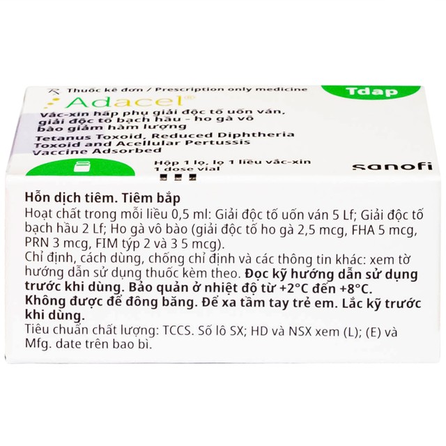 Vắc xin Adacel 5