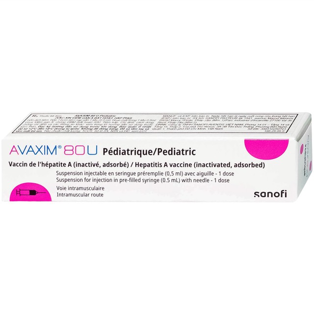 Vắc xin Avaxim 80u pediatric 1