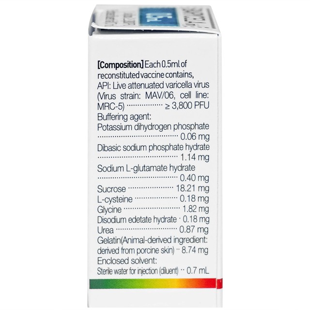 Vắc xin Barycela inj 5