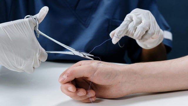 Cắt chỉ vết thương có đau không? Cách giảm đau và chăm sóc