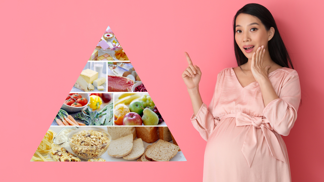 Tìm hiểu về tháp dinh dưỡng cho bà bầu 3 tháng đầu
